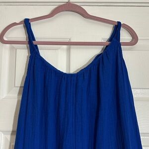 Flowy Royal Blue Maxi Dress